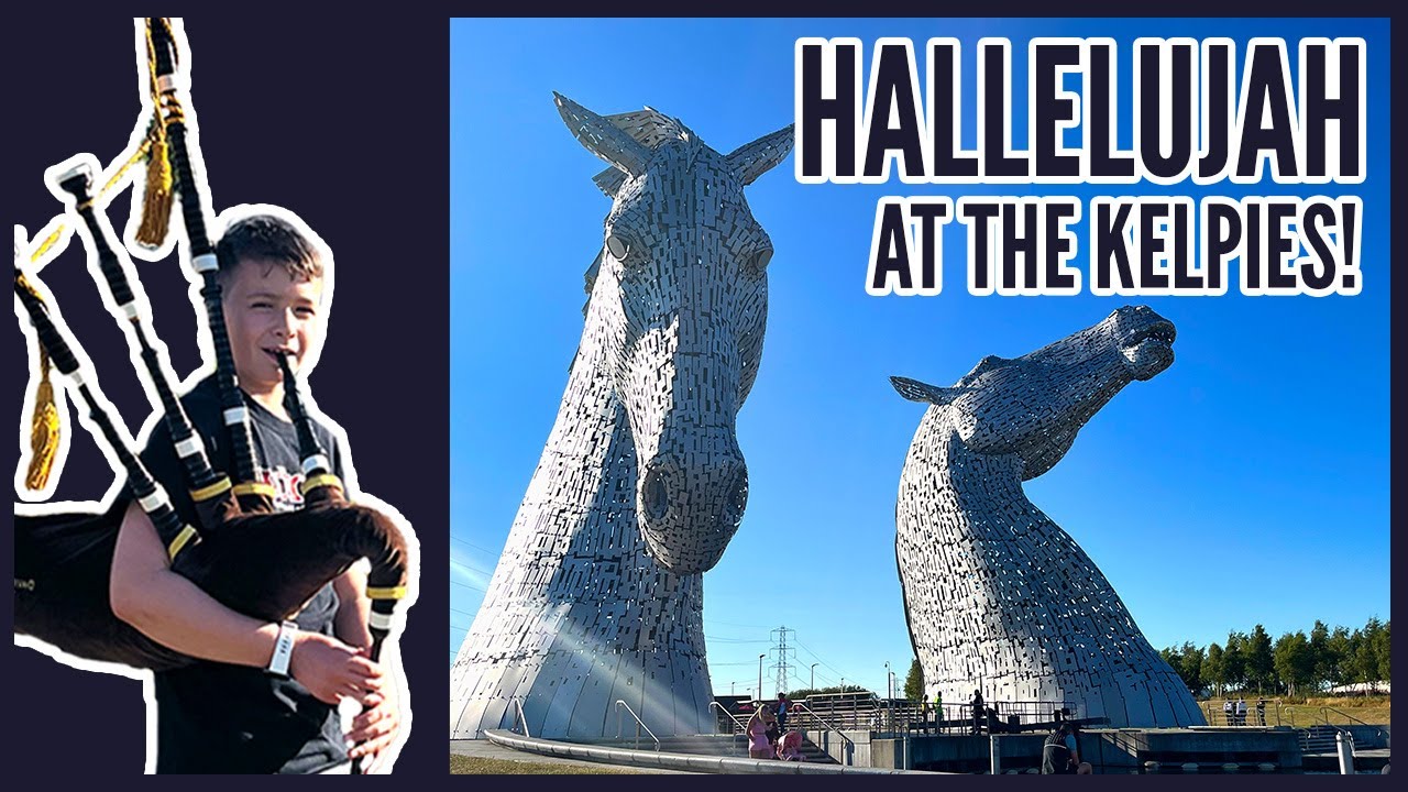 Bagpipes Hallelujah Live At The Kelpies, Falkirk, Scotland! YouTube