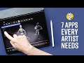 7 iPad Apps Every Artist Needs (that are not drawing apps)
