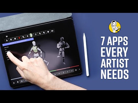 7 iPad Apps Every Artist Needs (that are not drawing apps)