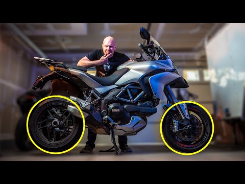 Video: Kuo skiriasi priekinė ir galinė motociklo padanga?