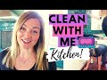 KITCHEN CLEAN WITH ME | Flylady Zone 2 | CLEANING MOTIVATION | The Secret Slob