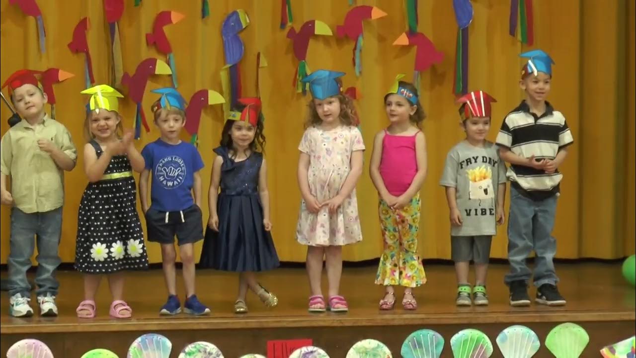 Ponca City Washington PreK Graduation 2022 Ms. Stafford's Class