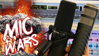 MIC WARS | SHURE SM7B vs. RODE PROCASTER