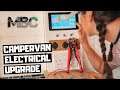 MBC INSTALL.. self built campervan electrics! Electrical system upgrade/diy victron rasberry pi kit.