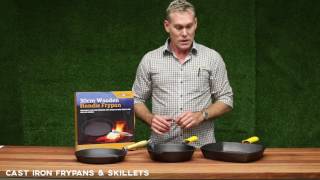 oztrail cast iron frypans skillets