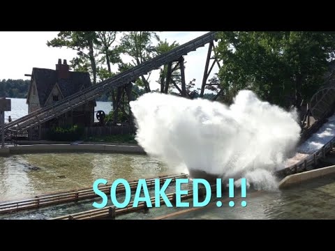 Canobie Lake Park Boston Tea Party HUGE SPLASH #2 - YouTube