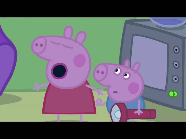 Peppa Pig - The Powercut - Lights Go Out - House Vocabulary