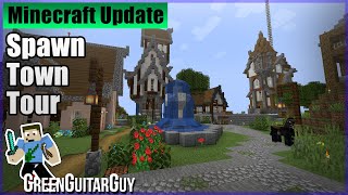 Spawn Town Tour - E01SMP - GreenGuitarGuy