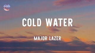Major Lazer - Cold Water (feat. Justin Bieber & MØ) (Lyrics)