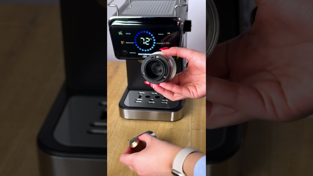 Perfect Espresso & Capsule Coffee at Home! ☕🔥 | Hausberg HB-3730IN | Эспрессо-машина | ماكينة إسبرسو