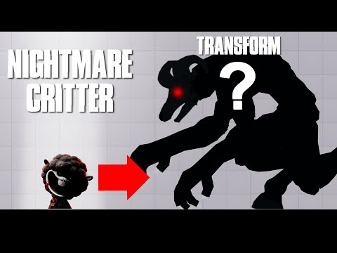 Nightmare Ba Ba Black Sheep hunt down Smiling Critters