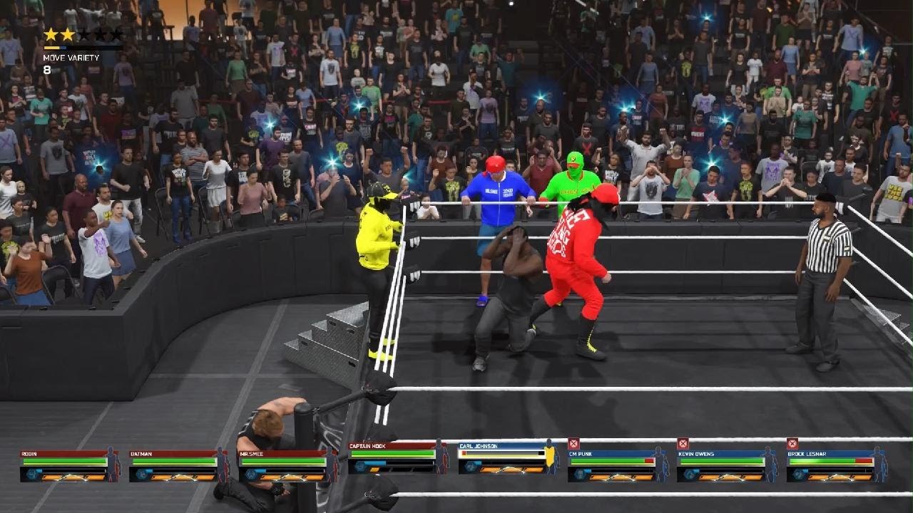 WWE 2K25 The Living Legends vs Mutiny NXT Elimination Match