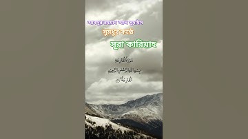 "আবদুর রহমান আল সুদাইস কন্ঠে সূরা কারিয়াহ - Surah Qariah by Sudais تلاوة سورة القارعة" #shortvideo