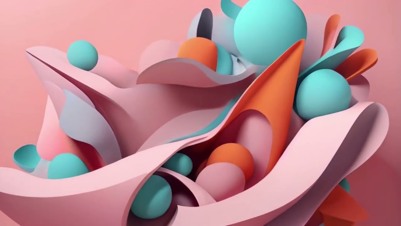 Motion Background Abstract with relaxing music 