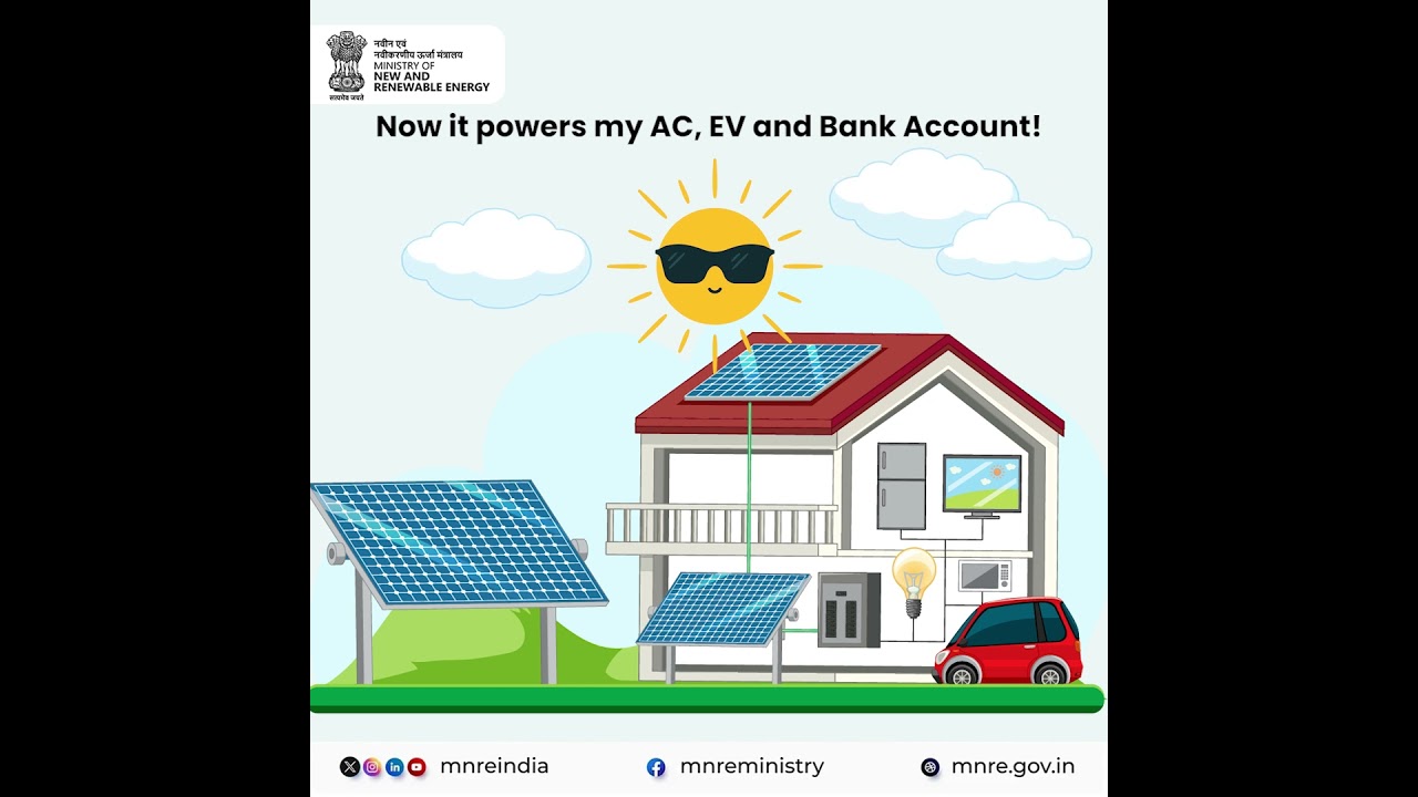 PM Surya Ghar: Muft Bijli YojanaYour roof. Your power. Your profit. ☀️🏠💰