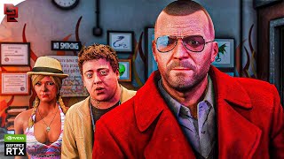 GTA V: 'Reuniting the Family' Mission RTX™ 3090 Gameplay  Max Settings  RayTracing Graphics MOD