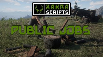 Public jobs script - RedM (VORP)