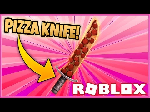 The New Rarest Knife In Murder Mystery 2 The Holy Pizza Knife Roblox Youtube - zacharyzaxor holy shirt roblox