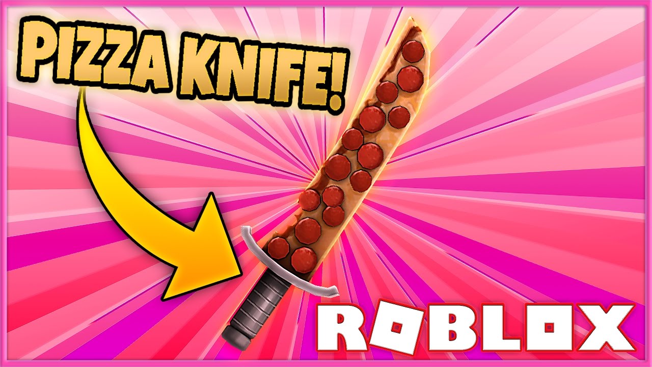 The New Rarest Knife In Murder Mystery 2 The Holy Pizza Knife Roblox Youtube - code for pizza knife assassin roblox