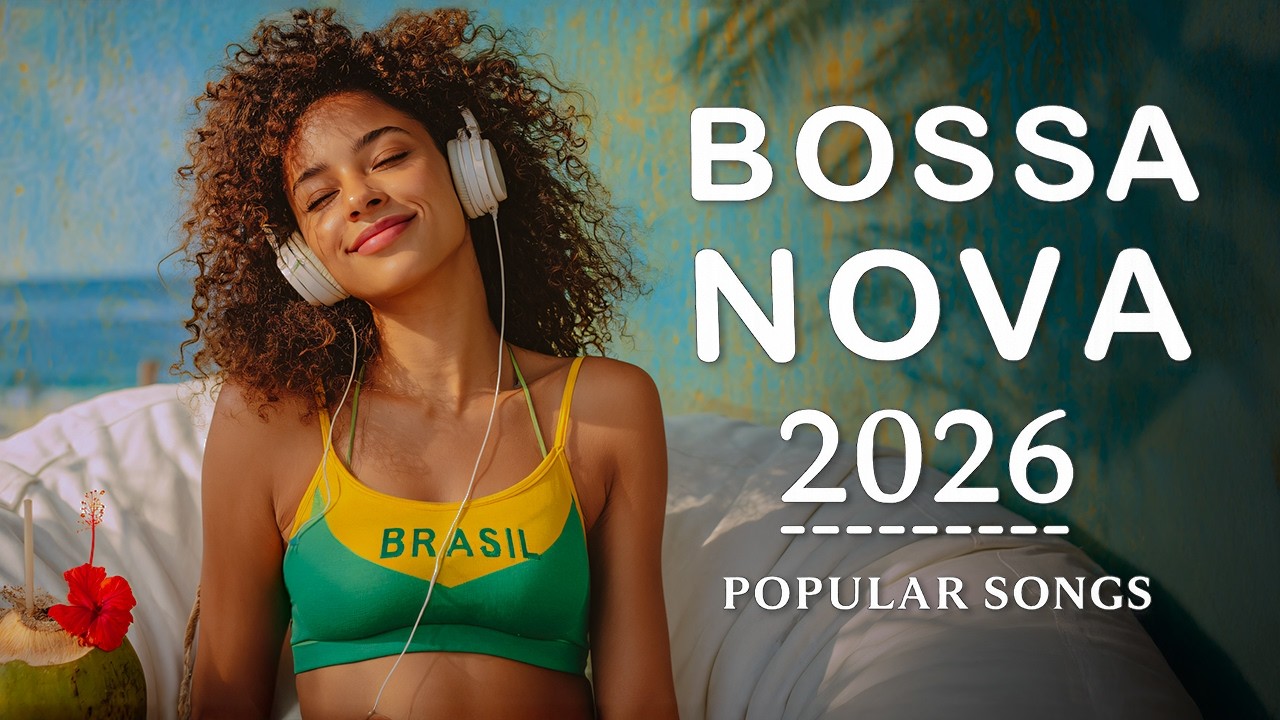 Soft Bossa Nova Covers of Popular 100 Hits 2026 | One Hour Soft Bossa Nova Mix