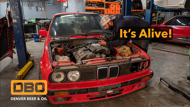 3 Engines And 3 Years Later, The S52 E30 Starts for The First Time!