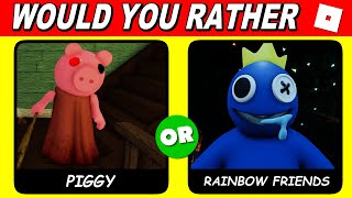 Would YOU Rather... Roblox Edition