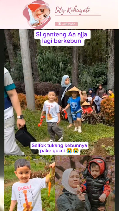 Siganteng Ajja is gardening again #rayyanzamalikahmad #ransentertainment #raffiahmadnagita