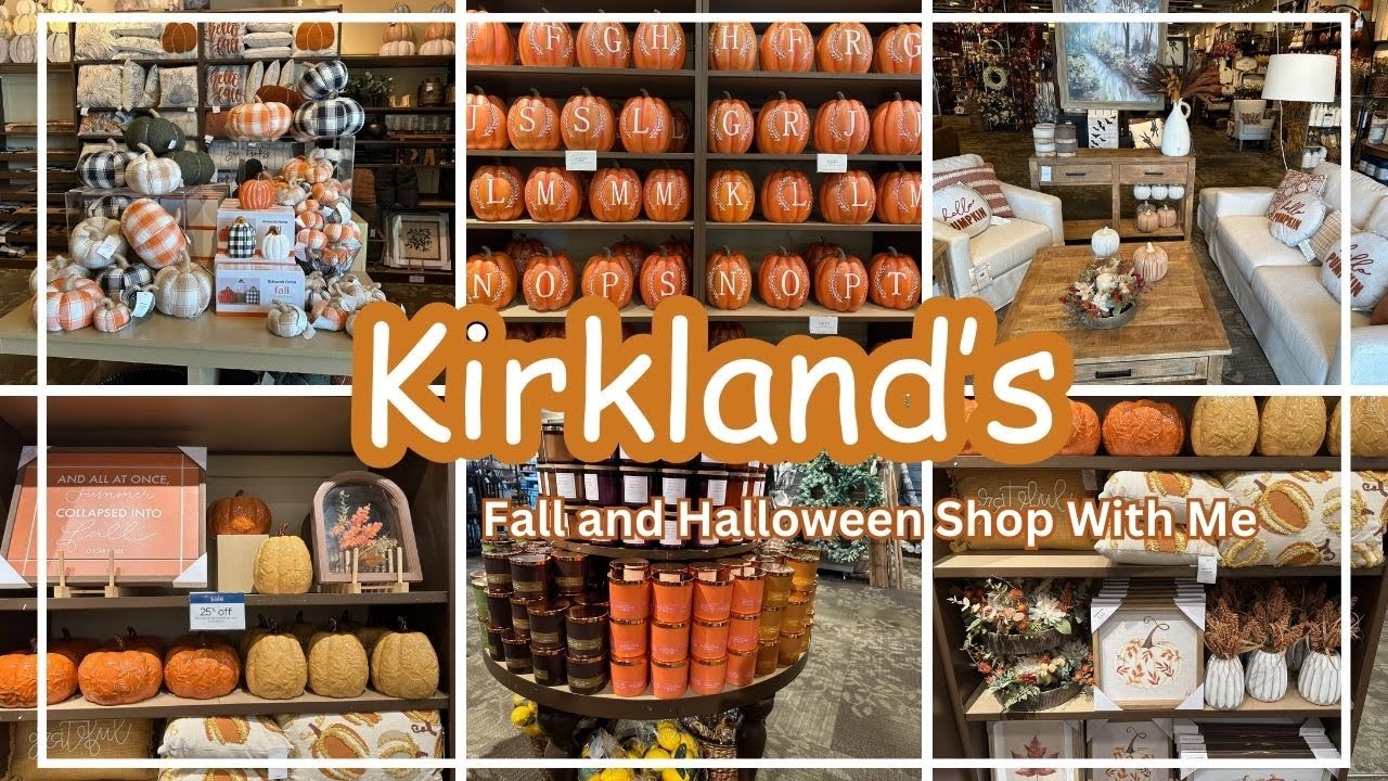 *NEW* KIRKLANDS FALL AND HALLOWEEN DECOR SHOP WITH ME JESS LIVING