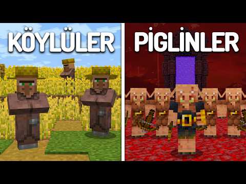 In Minecraft, we're building kingdoms based on races...