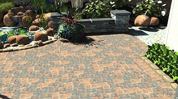 3D Patio Design Presentation - Dynascape Sketch 3D, Sketchup, Lumion