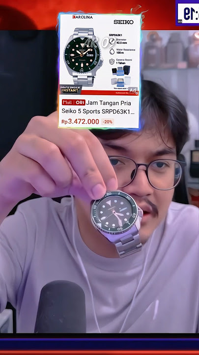 Seiko Rasa Rolex Submariner Gak Tuh🤣 Tuh Link Jam Tangan Mas Ade Di Bawah #set1awanade