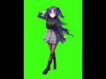 Yuuka Greenbackground #greenbackground #bluearchive #hayaseyuuka