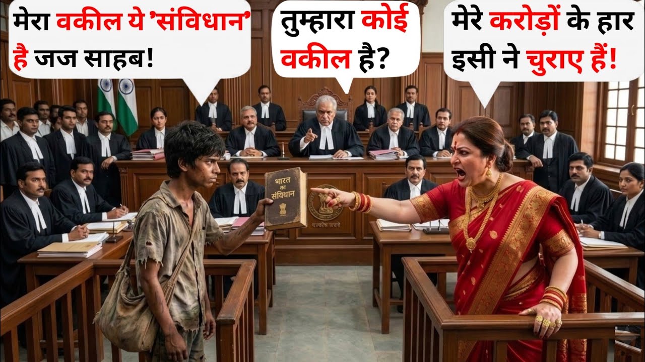 कूड़ा बीनने वाला लड़का… जिसने कोर्ट में खुद अपना केस लड़ लिया! 😱