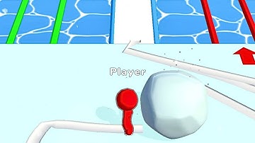 🕹 Snow Race 3D: Ice Bridge Run - Stickman Snow Run Race - Gameplay Walkthrough - All Levels 1-3