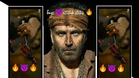 Akshay Kumar Angry Attitude Dialogue 😈 Bachchan Panday Attitude Status 🔥 Single boy attitude status