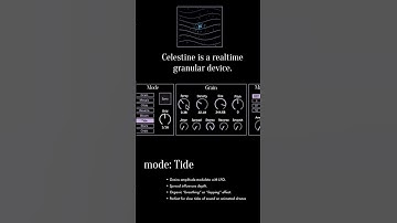 Celestine - A Realtime Granular Playground for Ableton Live #shorts #max4live #ableton