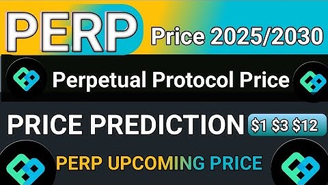 PERP Coin Price Update | Perpetual Protocol Coin Price Prediction 2030 | Perp Coin Price Prediction