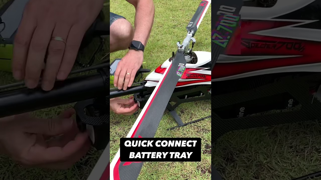 XLPower Specter 700 V2 - Quick connect battery tray system
