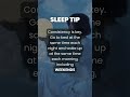 Power of Consistency for Better Sleep! Get Ready to Wake up Refreshed Every Morning.