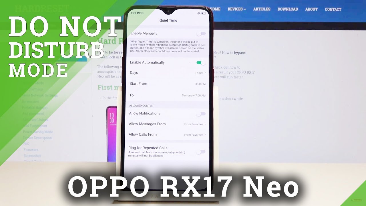 how to put a tracker device on a smartphone Oppo RX17