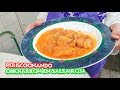 Chicharron en salsa roja - Periscocinando