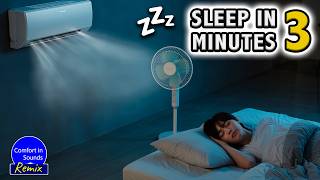 Cozy White Noise for Sleep – AC & Fan Noise | All Night 10 Hours