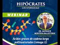 Webinar: Ácidos grasos de cadena larga poliinsaturados Omega 3