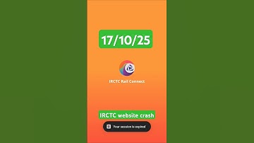 IRCTC website Not  open | rail connect app not open