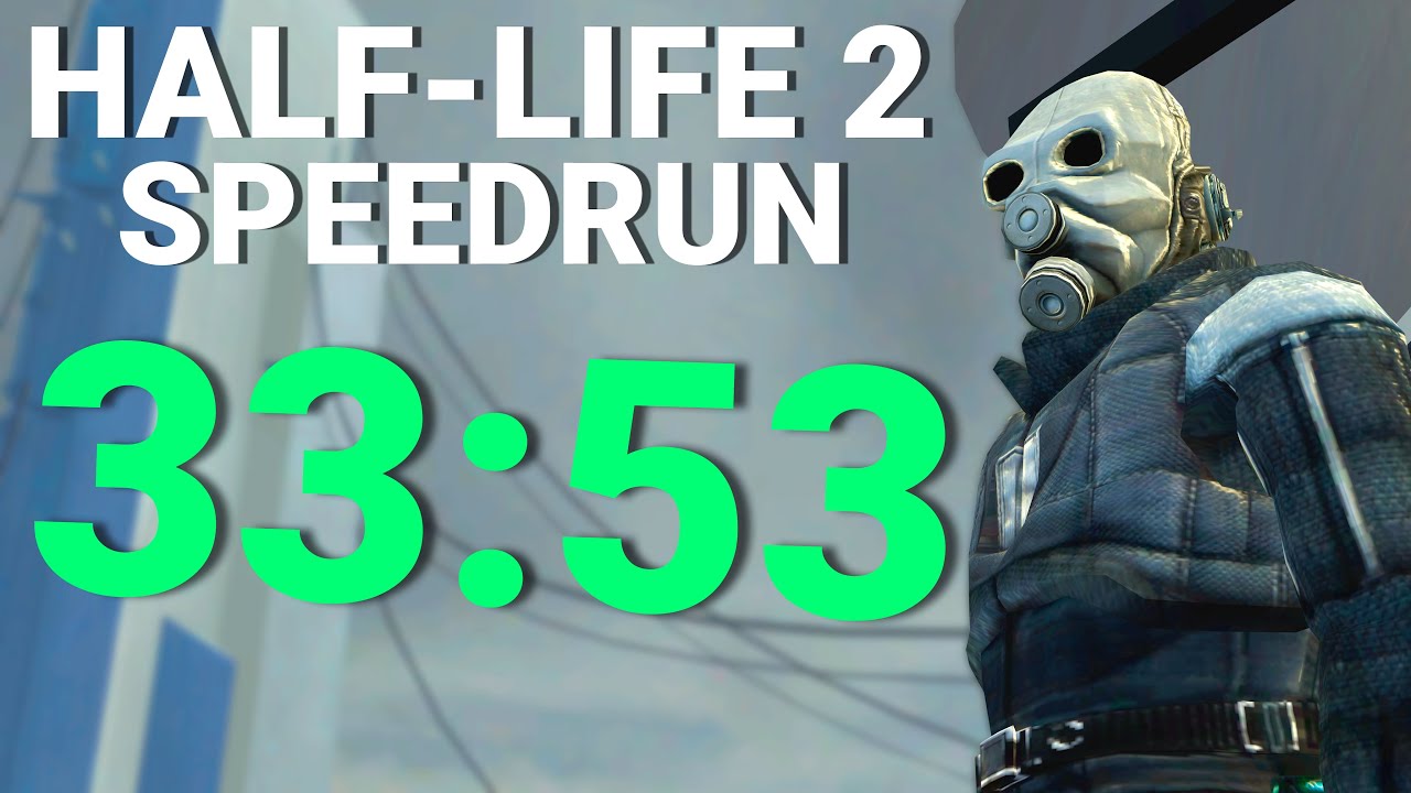 Спидран half life. Мировой рекорд по спидрану хл2.