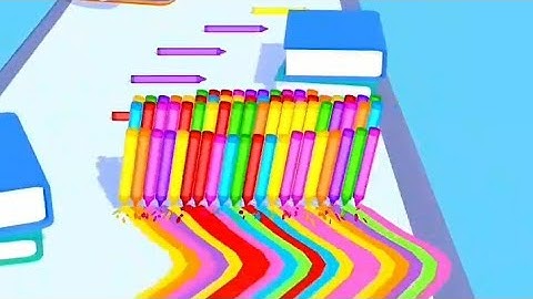 pencil Rush 3D - All Levels Gameplay Android,iOS (Levels 16-20) Walkthrough,