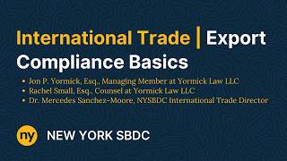 Export Compliance Basics
