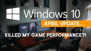 Fix Windows April 2021 Update Killing Game Performance update Kb5000842