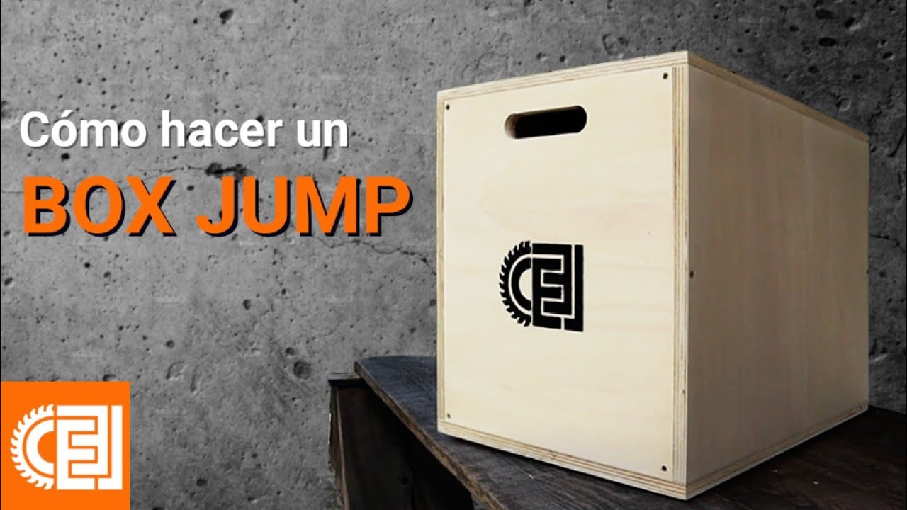 Como hacer un box jump o banco de salto? Gimnasio en casa - Carpinteria  basica en Casa 