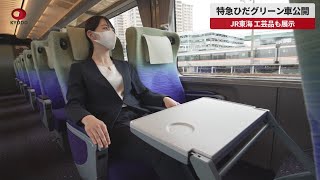 【速報】特急ひだグリーン車公開 JR東海、工芸品も展示